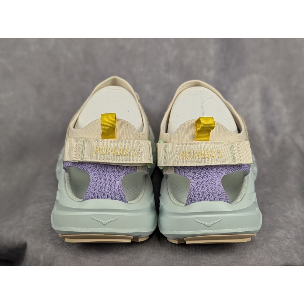 Hoka One One Hopara 2 Womens Hiking Sandals Oat Milk Sea Glass 1147670 ANW 10B - Picture 4 of 6